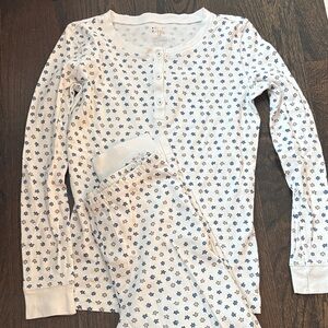 Roller Rabbit Blue and Silver Star Pajama Set